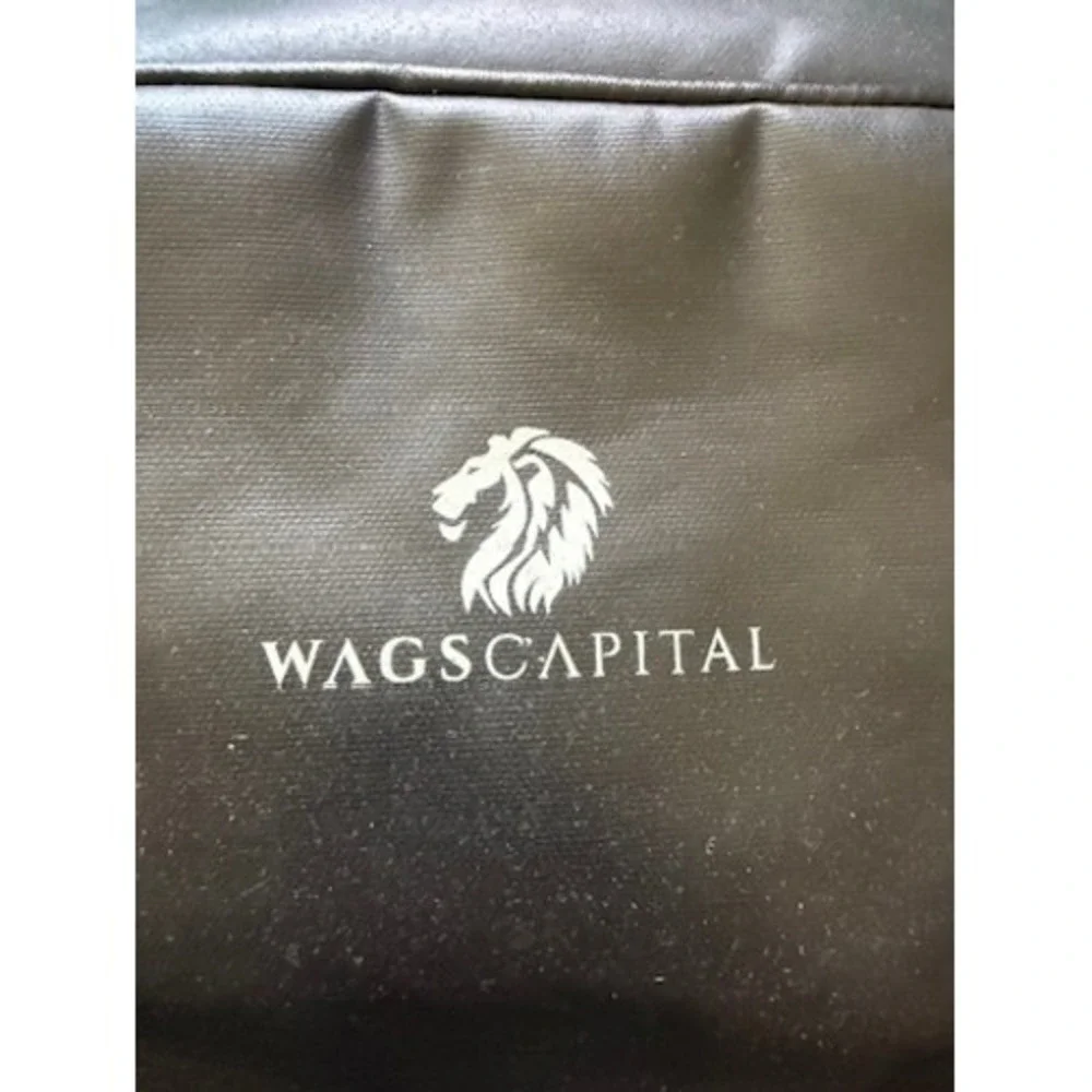 Nomatic Travel Backpack Black Laptop Bag Wags Capital Logo 20L-30L Expandable